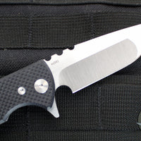 Chaves Knives T.A.K. Flipper - Drop Point- Black G-10 Scales