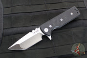 Chaves Knives T.A.K. Flipper - Tanto Edge- Black G-10 Scale