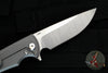 Chaves Knives Street Liberation- Drop Point - Black G-10 And Titanium Handle- Satin