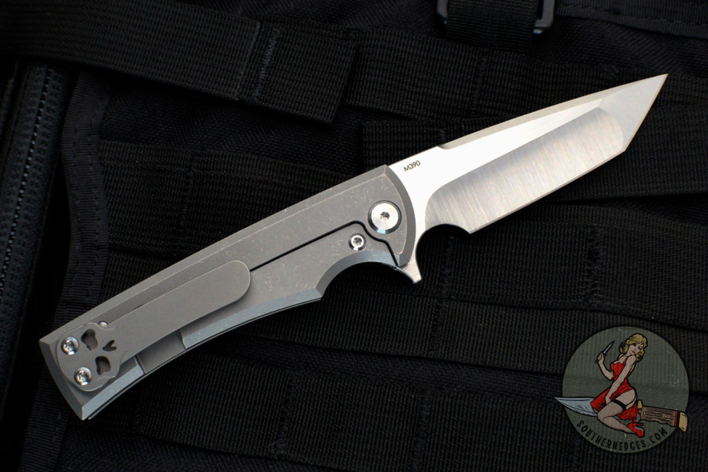 Chaves Knives Street Liberation- Tanto Edge - Full Titanium Handle- Sa ...