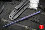 Crawford Knives Devil Dart Purple Anodized Titanium