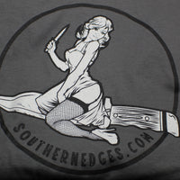 Southern Edges Bomber Girl T-Shirt