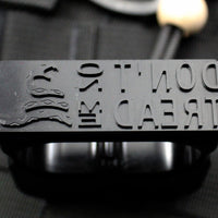 DB Customs Aluminum DTOM Stamp-Black