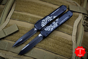 Microtech Dead Man's Hand Two Knife Set of Ultratechs OTF Knife SN 99