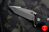 Hinderer Eklipse 3.5" Battle Blue Handle with Black G-10 Scale with Harpoon Tanto Working Finish Blade Tri-Way Pivot System