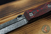 Elishewitz Custom Knives Ek Commando Folder And Fixed Blade Set- Ek Commando- Fat Carbon Scale- Black Snow Finished Blade
