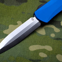 Heretic Manticore-X OTF Auto Blue Double Edge With Satin Blade H032-1A-BLUE