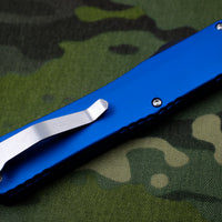 Heretic Manticore-X OTF Auto Blue Double Edge With Satin Blade H032-1A-BLUE