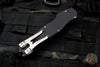Heretic Hydra OTF Auto- Tanto Edge- Black Handle- Stonewash Blade H006-2A