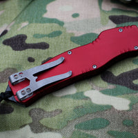 Heretic Hydra Red OTF with Battleworn Tanto Edge H006-5A-RD