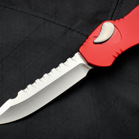 Heretic Hydra Red OTF with Stonewash Single Edge H007-2A-RD