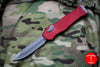 Heretic Hydra Red OTF with Battleworn Single Edge H007-5A-RD