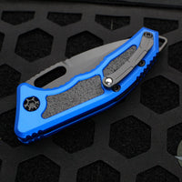 Heretic Knives Medusa Auto Knife- Tanto Edge- Blue With Black Blade H011-4A-BLU