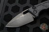 Heretic Knives Medusa Auto Knife- Tanto Edge- Tactical- Black With Black Blade H011-6A-T