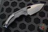 Heretic Knives Medusa Auto Knife- Tanto Edge- Tactical- Black With Black Blade H011-6A-T