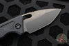 Heretic Knives Medusa Auto Knife- Tanto Edge- Tactical- Black With Black Blade H011-6A-T