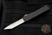 Heretic Manticore-S OTF Auto Black Handle- Tanto Edge With Battleworn Blade and HW H023-5A