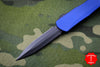 Heretic Manticore-S Blue OTF Auto Double Edge Black DLC Blade and HW H024-6A-BLU