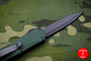 Heretic Manticore-S OD Green OTF Auto Double Edge Black DLC Blade and HW H024-6A-GRN