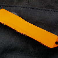 Heretic Manticore-E OTF Auto Orange Single Edge With Black DLC Blade H026-6A-ORG