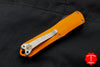 Heretic Manticore-E OTF Auto Orange Double Edge With Battleworn Blade H028-5A-ORG