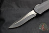 Heretic Manticore-E OTF Auto Recurve Edge Tactical Black Handle With Black Blade H029-4A-T