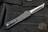 Heretic Manticore-X OTF Auto- Tanto Edge - Black Handle With Two-Tone Black Blade and Black HW H031-10A-T