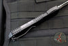Heretic Manticore-X OTF Auto- Tanto Edge - Black Handle With Battleworn Black Blade and HW H031-8A