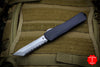 Heretic Manticore-X OTF Auto Black Tanto Edge With Stonewash Full Serrated Blade H031-2C