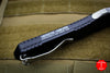 Heretic Manticore-X OTF Auto Black Tanto Edge With Stonewash Full Serrated Blade H031-2C