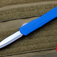 Heretic Manticore-S Blue OTF Auto Double Edge Stonewash Blade H024-2A-BLUE