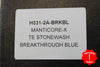 Heretic Manticore-X OTF Auto Breakthrough Blue Tanto Edge With Stonewash Blade H031-2A-BRKBL