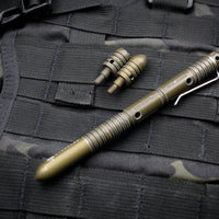 Hinderer Knives Modular Kubaton Deluxe Pen Set- Aluminum- Battled FDE
