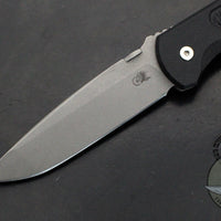 Hinderer Firetac Folding Knife- Spanto Edge- Working Finish Ti and Blade- Black G-10