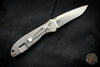 Hinderer Firetac Recurve Edge 3.6" Folding Knife Black G-10 with Stonewash Ti Lock Side and Blade