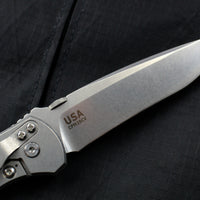 Hinderer Firetac Recurve Edge 3.6" Folding Knife Black G-10 with Stonewash Ti Lock Side and Blade