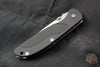 Hinderer Firetac Recurve Edge 3.6" Folding Knife Black G-10 with Stonewash Ti Lock Side and Blade