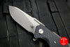 Hinderer Halftrack Black G-10/Battle Bronze Titanium Handle Working Finish Slicer Blade Gen 6 Tri-Way Pivot System