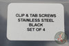 Hinderer Knives Complete Hardware Kit for XM-18 3.5" -Stainless Steel- Black Nitride