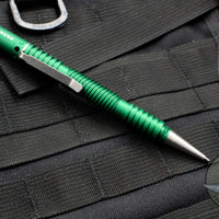 Hinderer Knives Extreme Duty Modular Pen - Aluminum - Spiral- Matte Emerald Green