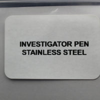 Hinderer Knives Investigator Spiral Pen - Stainless Steel