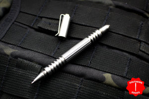 Hinderer Knives Investigator Spiral Pen - Stainless Steel