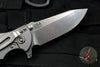 Hinderer Jurassic Slicer Blue/Black G-10 Spearpoint 3.375" Stonewash Finish Blade Gen 6 Tri-Way Pivot System