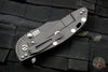 Hinderer XM-18 3.5" Bowie Battle Black DLC Handle with Red G-10 and Battle Black DLC Finished Blade Gen 6 Tri-Way Pivot System