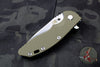 Hinderer XM-18 3.5" OD Green G-10 Slicer Edge Stonewash Blue Finish Stonewash Blade Gen 6 Tri-Way Pivot System