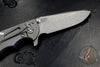 Hinderer XM-18 3.5" Spearpoint Blue & Black G-10 & Working Finish Handle Working Finish Blade Gen 6 Tri-Way Pivot System