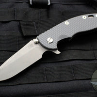 Hinderer XM-18 3.5" Spearpoint Grey G-10 Working Finish Lockside and Blade Gen 6 Tri-Way Pivot System
