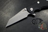Hinderer XM-18 3.0" Wharncliffe Black G-10 -With Working Finish Ti Handle and Blade Gen 6 Tri-Way Pivot System