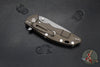 Hinderer XM-18 3.5"- Skinny Slicer- Battle Bronze Finished Titanium And Black G-10 Handle- Working Finish Magnacut Steel Blade