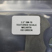 Hinderer XM-18 3.5" Scale-Textured- OD Green Micarta